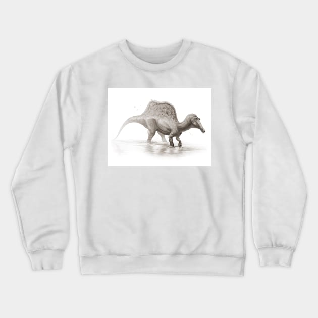 Spinosaurus Crewneck Sweatshirt by MALvit